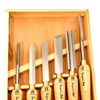 Set of 6 Benjamin's Best HSS Lathe Chisel Turning Set